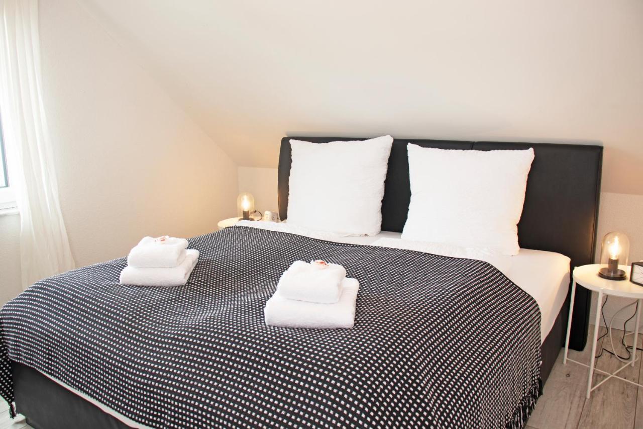 Modernes 80 Qm Apartment Mit Balkon Und Innenstadtnah לוראך מראה חיצוני תמונה